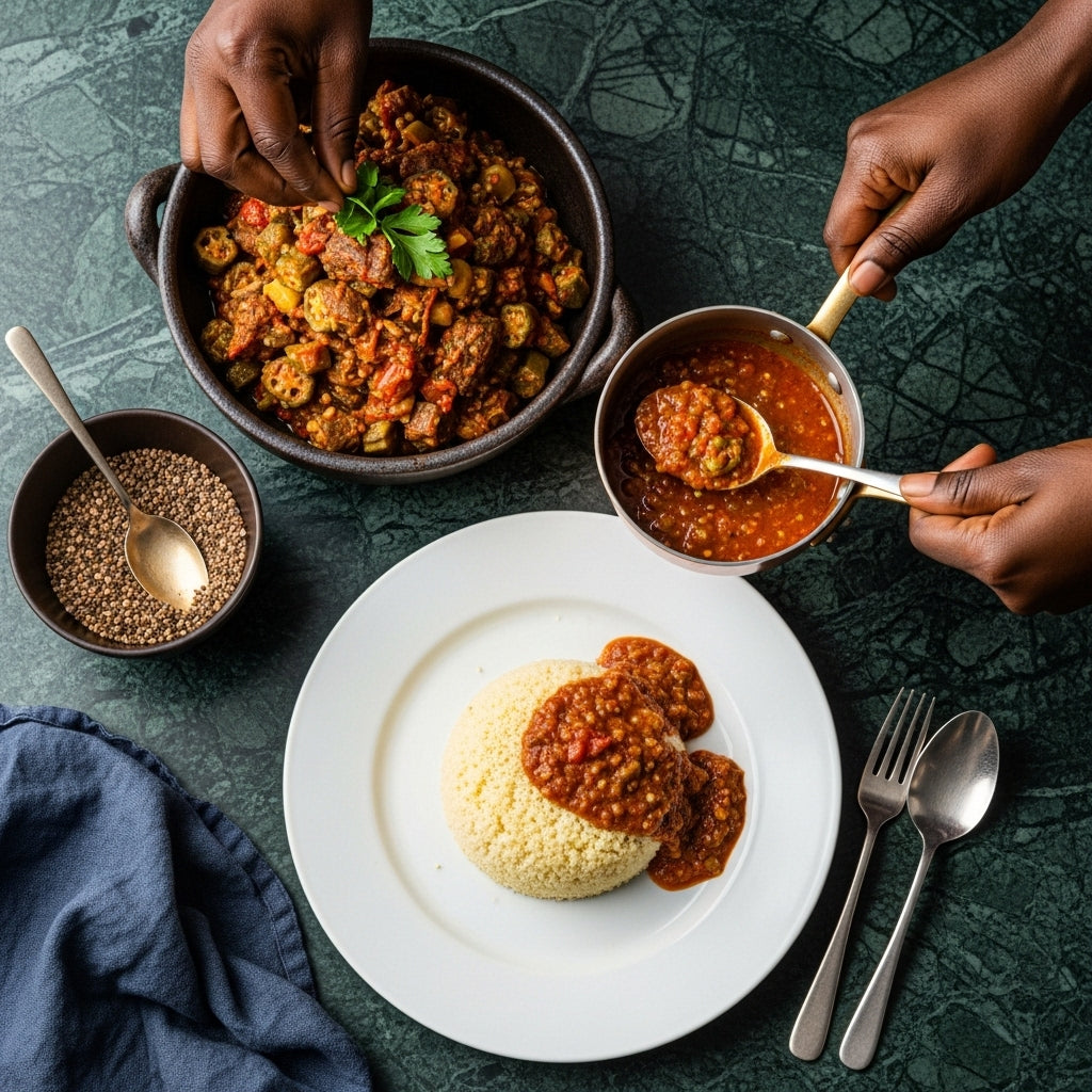Comment incorporer le gombo dans un plat?